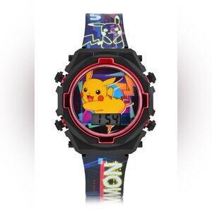 Pokemon Kids Watch - Black and Red